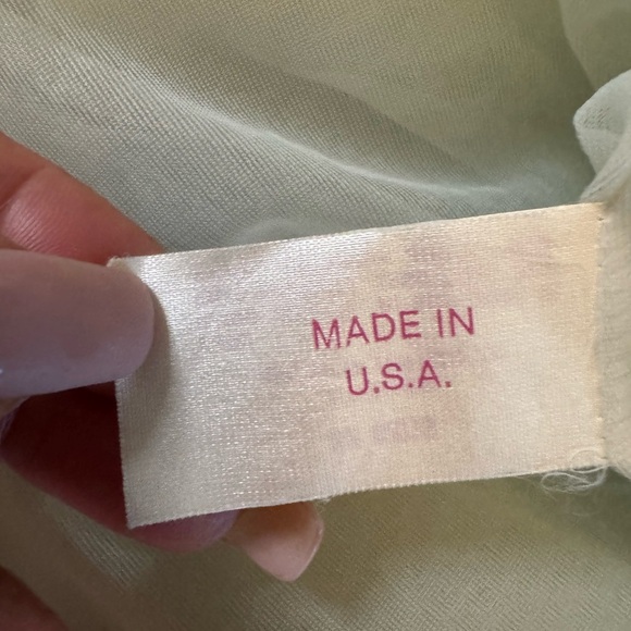 Intimi 1960 Vintage Cream Shapewear Robe with Lace Trim Size L.  #158 - Picture 11 of 13